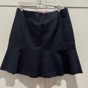 Black A shaped skirt. Nice shape/design.
